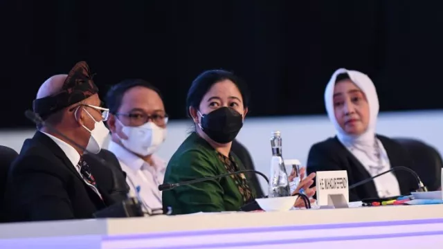 GPDRR di Bali: Ketua DPR RI Puan Maharani Paksa Perempuan Ini - GenPI.co BALI