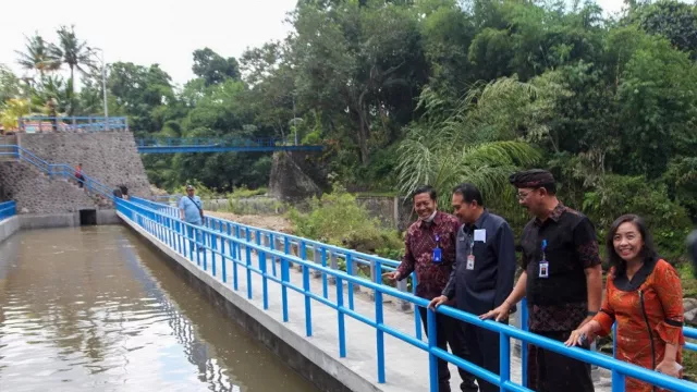 Hemat Biaya Produksi Rp2 M, Proyek Kanal Air Denpasar Bali Usai - GenPI.co BALI