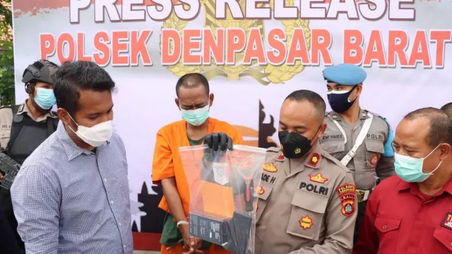 Aksi di Denpasar Bali, Maling Indekos Asal Sumbawa Diciduk Polisi - GenPI.co BALI