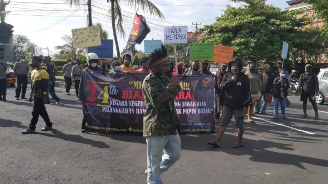 Punya Misi Jelang G20 di Bali, Aliansi Mahasiswa Papua Demo Lagi - GenPI.co BALI