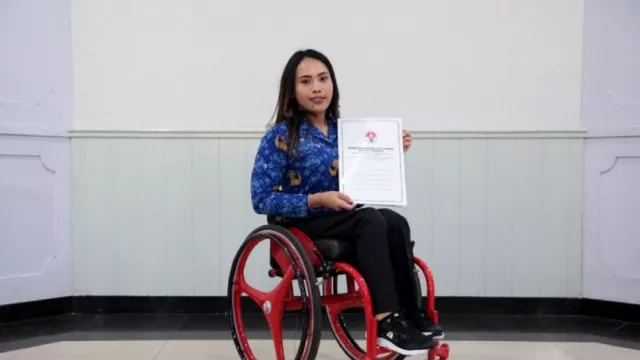 Bangga! Atlet Disabilitas Bali Diangkat Jadi PNS, Siapa? - GenPI.co BALI