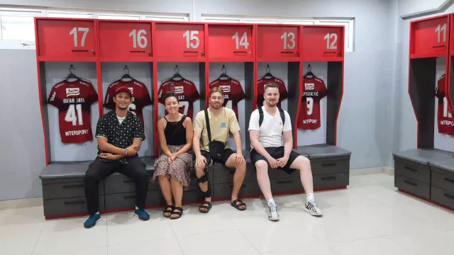 Kabar Baik! Stadium Tour Kandang Bali United Favorit Wisman - GenPI.co BALI