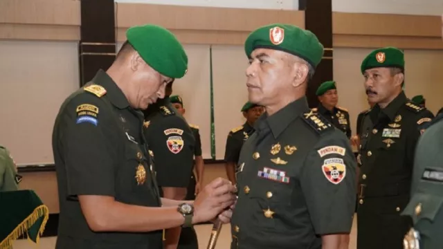 Roda Mutasi TNI di Bali, 5 Pamen Kodam Udayana Bergeser Posisi - GenPI.co BALI