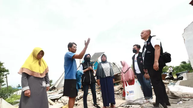 BRI Salurkan Bantuan Untuk Warga Terdampak Gempa Cianjur - GenPI.co BALI