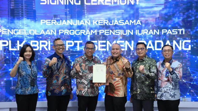 DPLK BRI Dipercaya Semen Padang Kelola Program Pensiun Iuran - GenPI.co BALI