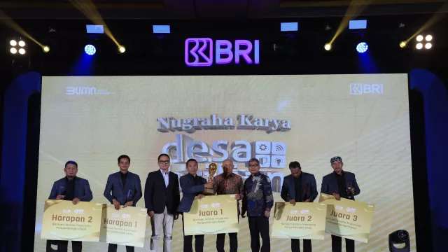 1 Miliar Diberikan BRI pada Juara Umum Nugraha Karya Desa BRILiaN - GenPI.co BALI