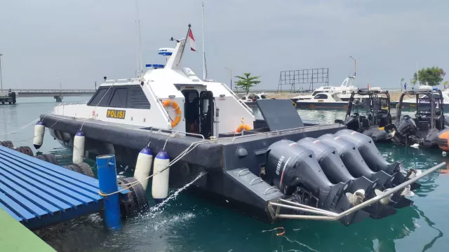 Keren! Ini Spesifikasi Kapal Terbaru Ditpolairud Polda Banten - GenPI.co BANTEN
