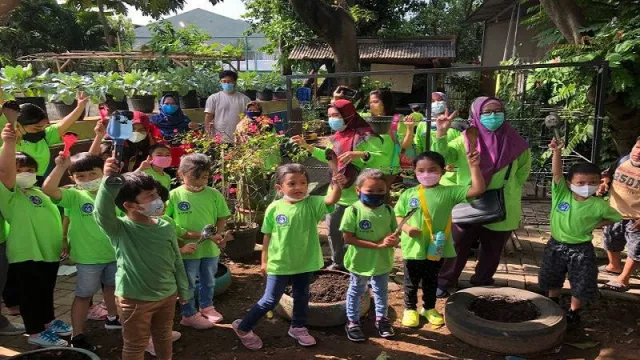 Ini Cara KWT Kota Tangerang Ajari Anak Cintai Dunia Pertanian - GenPI.co BANTEN