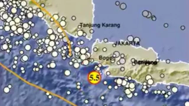 Gempa Bumi Magnitudo 5,5 Guncang Wilayah Bayah Banten - GenPI.co BANTEN
