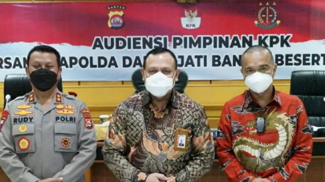 Begini Cara KPK Bersinergi dengan Polri dan Kejati, Simak - GenPI.co BANTEN