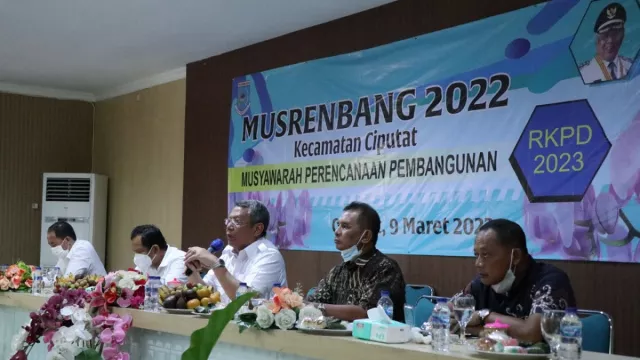 Begini Pesan Walkot Tangsel di Musrenbang Kecamatan Ciputat - GenPI.co BANTEN