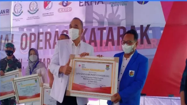 Aktif Berkontribusi di Kabupaten Tangerang, KNPI Raih Penghargaan - GenPI.co BANTEN