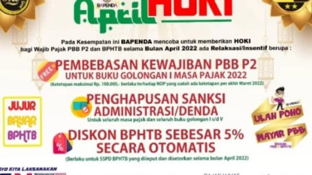 Keringan Pajak Selama Bulan April, Warga Tangerang Buruan Bayar - GenPI.co BANTEN