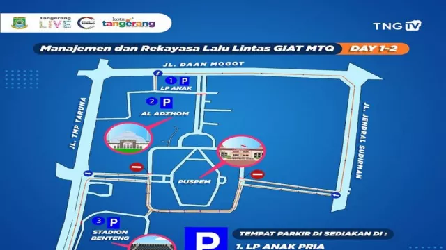 Berikut Ini Rekayasa Lalu Lintas Selama MTQ di Kota Tangerang - GenPI.co BANTEN