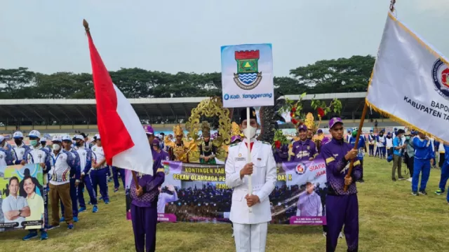 Kabupaten Tangerang Puas di Posisi ke-5 POPDA X Banten 2022 - GenPI.co BANTEN