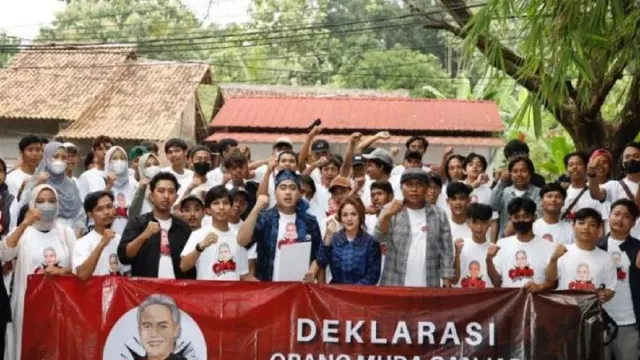 OMG Banten Deklarasikan Ganjar Pranowo Sebagai Capres 2024 - GenPI.co BANTEN