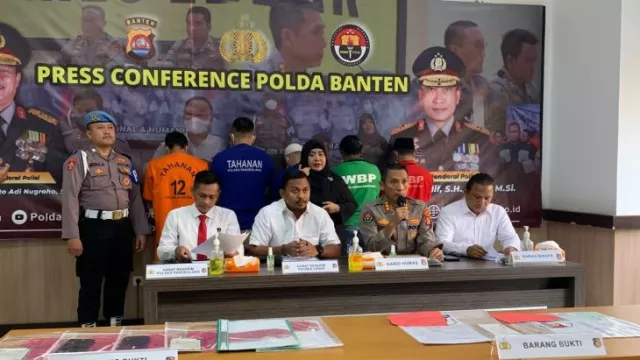 Polisi Tangkap 5 Tersangka Kasus Perdagangan Orang di Banten - GenPI.co BANTEN