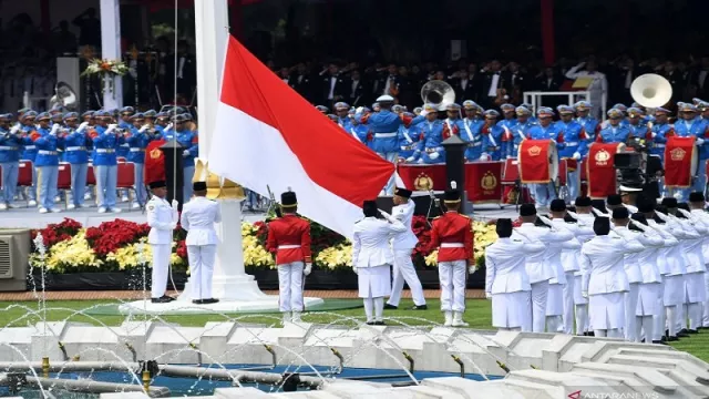 Istana Tetap Gelar Upacara Perayaan HUT Ke-75 RI - GenPI.co