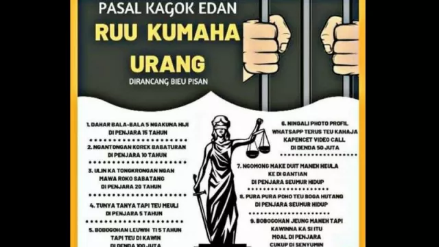 RUU Kumaha Urang, Saingan RKUHP dari Tanah Sunda - GenPI.co