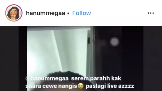 Viral, Suara Orang Nangis Saat Beauty Vlogger Live IG pada 1 Suro - GenPI.co