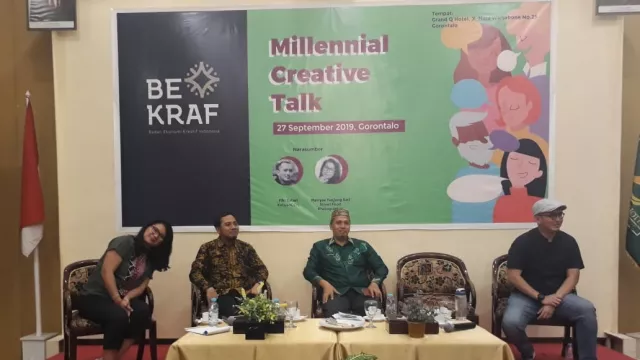 Bekraf Segera Munculkan Jiwa-Jiwa Kreatif Kaum Milenial Gorontalo - GenPI.co