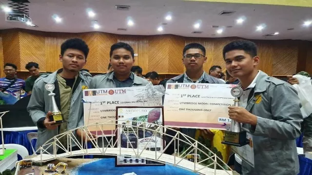 Mahasiswa UI Juara Kompetisi Rancangan Jembatan di Malaysia - GenPI.co