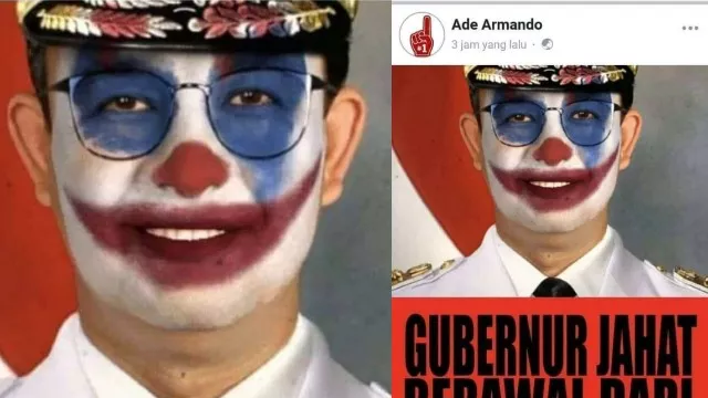 Unggah Meme Anies Baswedan Jadi Joker, Ade Armando Dipolisikan - GenPI.co