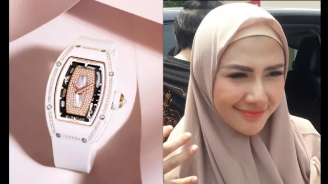 Datang ke Kejaksel, Rey Utami Pakai Jam Richard Mille Rp 2 M! - GenPI.co