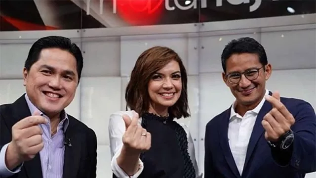 Erick Thohir dan Sandiaga Uno Gaul Banget, Lihat Gayanya - GenPI.co