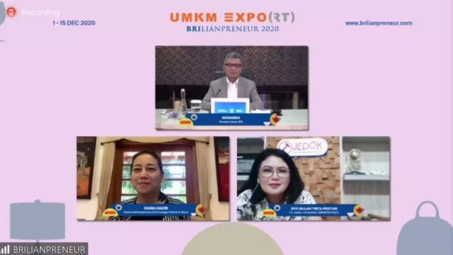 BRI Kembali Menggelar BRILian Preneur UMKM Export 2020 - GenPI.co