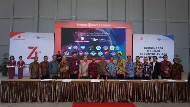 GMF AeroAsia dan Batam Aero Technic Resmikan Pembangunan Hanggar - GenPI.co