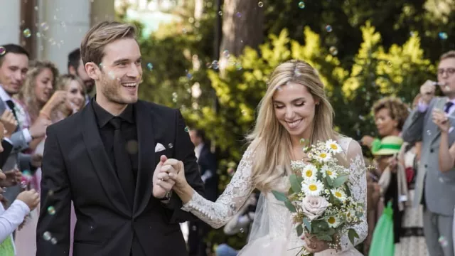 8 Tahun Pacaran, Youtuber Pewdiepie Menikahi Kekasihnya - GenPI.co