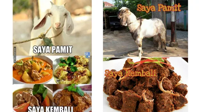 Hari Raya Qurban, Kambing: Saya Pamit! - GenPI.co