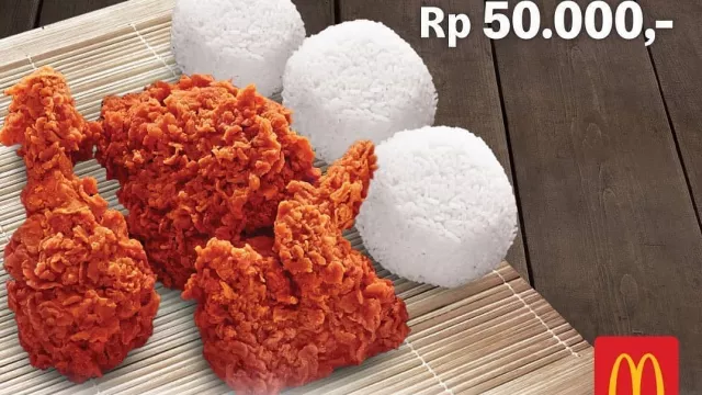 3 Ayam dan 3 Nasi di McDonald Hanya Rp 50 Ribuan, Buruan Pesan! - GenPI.co