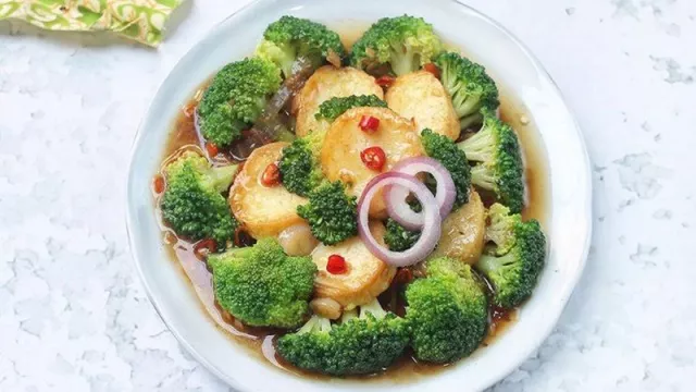 Brokoli Tahu Menu Lezat untuk Diet, Nih Resepnya! - GenPI.co