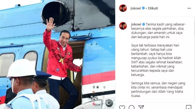 Jokowi: Saya Tak Terbiasa Merayakan Ulang Tahun - GenPI.co