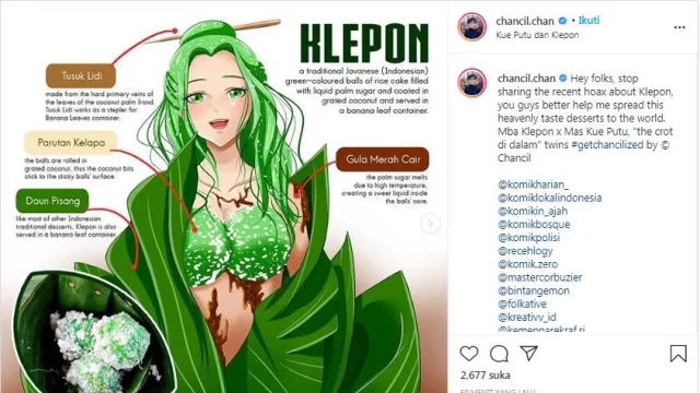 Klepon Paling Seksi Sedunia, Haram Nggak Yah? - GenPI.co