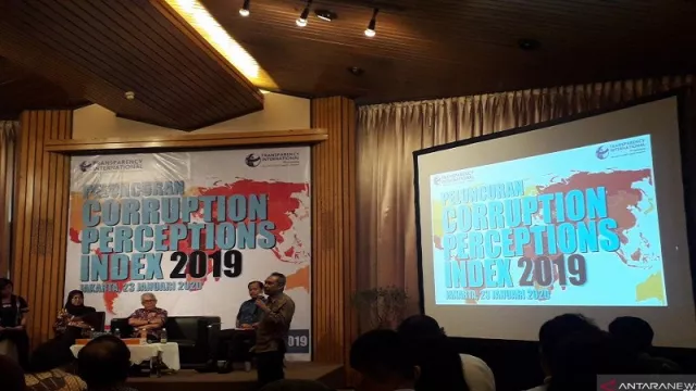 Indeks Persepsi Korupsi Indonesia Peringkat 40 - GenPI.co