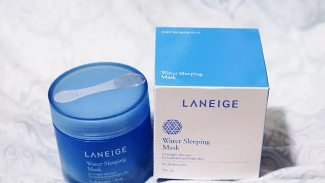 Laneige Water Sleeping Mask: Ampuh Basmi Kulit Mati dan Kerutan - GenPI.co