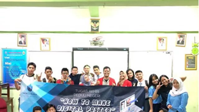 Mahasiswa Mercu Buana Latih Siswa SMAN 64 Jakarta - GenPI.co