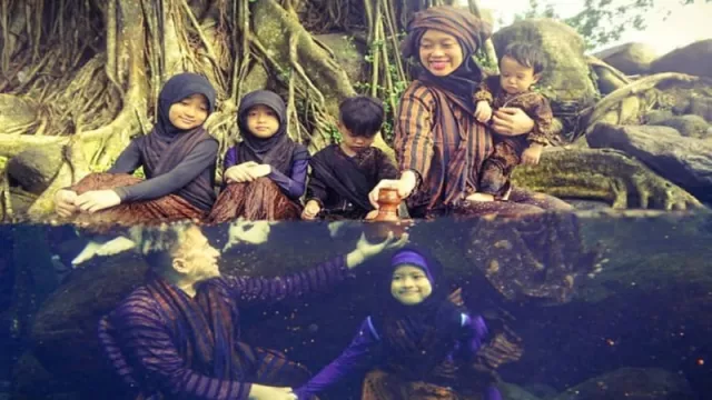 Keren! Foto Keluarga Irfan Hakim di Umbul Sigedang Dipuji Netizen - GenPI.co