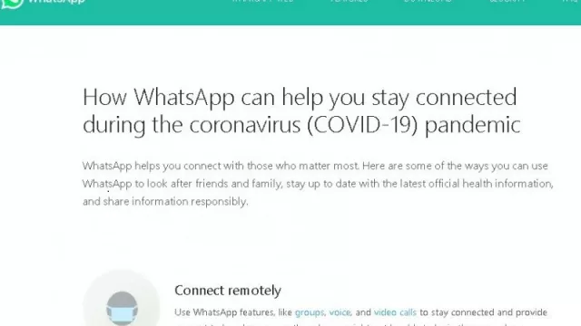 Kominfo Luncurkan Layanan Online COVID-19 di WhatsApp - GenPI.co