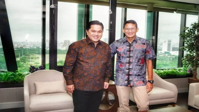 Saran Sandiaga Uno untuk Kawannya Menteri BUMN Erick Thohir - GenPI.co