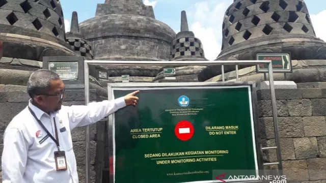 Candi Borobudur Rusak, Wisatawan Dilarang Naik ke Atas - GenPI.co
