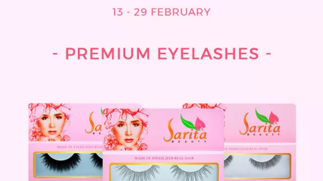 Beli Eyelashes Premium Sarita Beauty di Shopee Diskon 50 Persen - GenPI.co