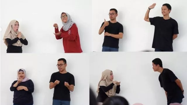 Seru! Belajar Bahasa Isyarat di Komunitas Handai Tuli - GenPI.co