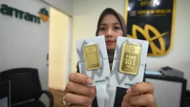 Rincian Harga Jual 15 April: Pasar Dunia Naik, Emas Antam Cuek! - GenPI.co