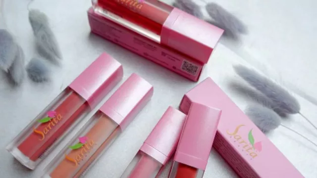 Coba Lip Cream Sarita Beauty Peach Lotus dan Orange Sunflower Yuk - GenPI.co