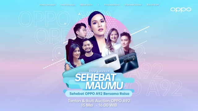 OPPO Adakan Peluncuran Daring Sehebat Maumu Bersama Raisa - GenPI.co