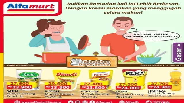 Promo Alfamart Terbaru, Minyak Goreng Super Murah! - GenPI.co